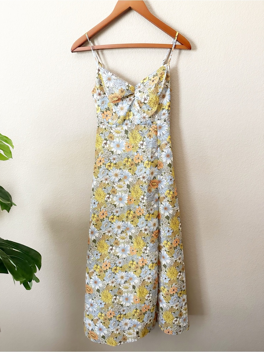 Urban Outfitters 70s Print Slip Dress XS